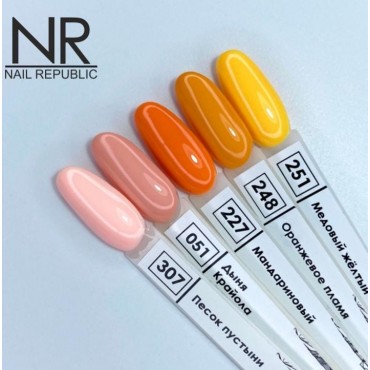 Nail Republic Kalıcı Oje  (Turuncu ve Mercan Tonlar)