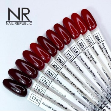 Nail Republic Kalıcı Oje  (Kırmızı- Bordo Tonlar)