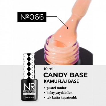 Nail Republic Candy Base Serisi (Parlak Renkler)