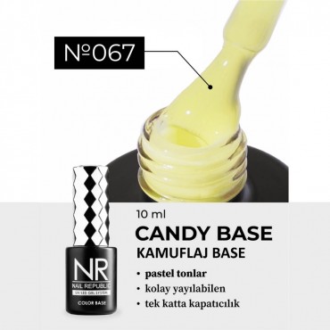 Nail Republic Candy Base Serisi (Parlak Renkler)