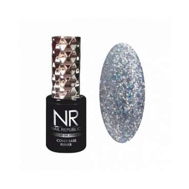 Nail Republic Stone Crumb Base Serisi (Simli Renkli Base)