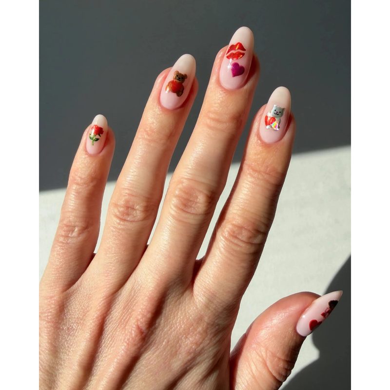 art deco nail art