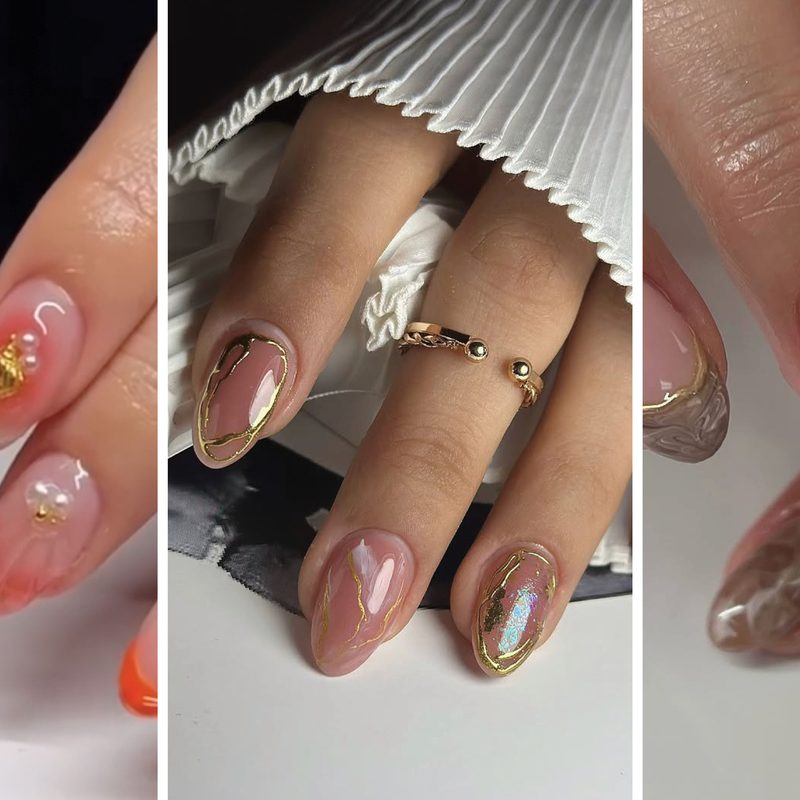 elegant nail designs suitable for professional work settings