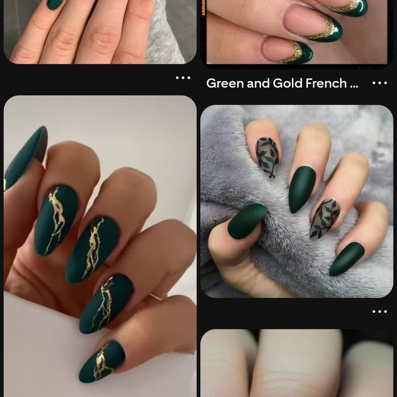 hand with prom nail art being maintained with top coat application