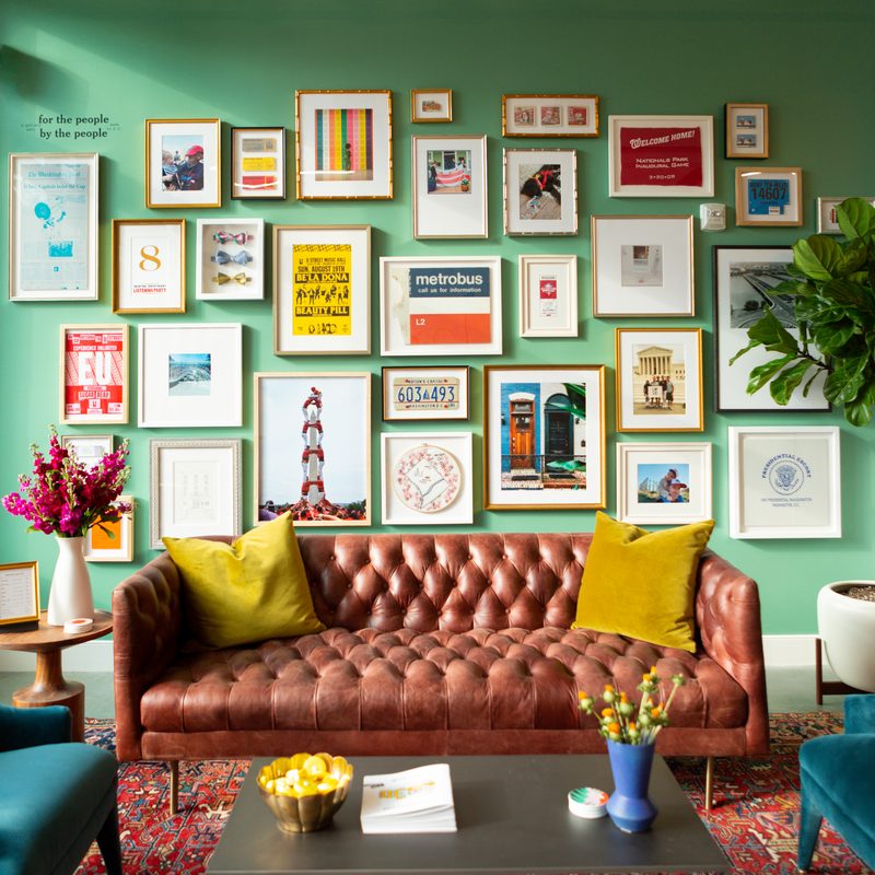 hang art without nails