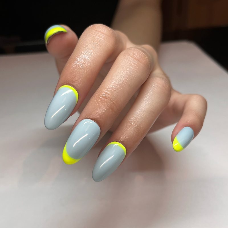 variety of popular fine line nail art designs in delicate patterns
