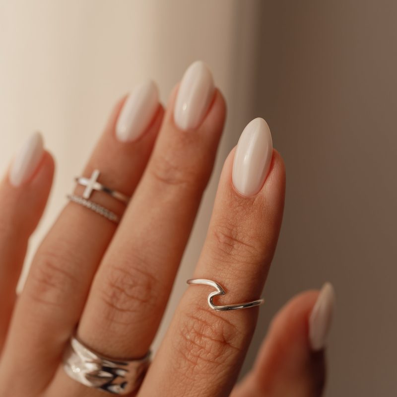 various professional nail shapes and lengths suitable for work