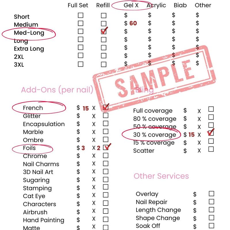A nail technician creating a detailed design highlighting factors influencing nail art prices