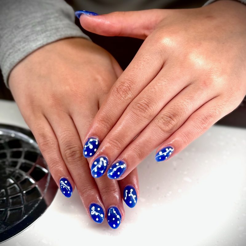 close up of precision nail art brushes used by professionals