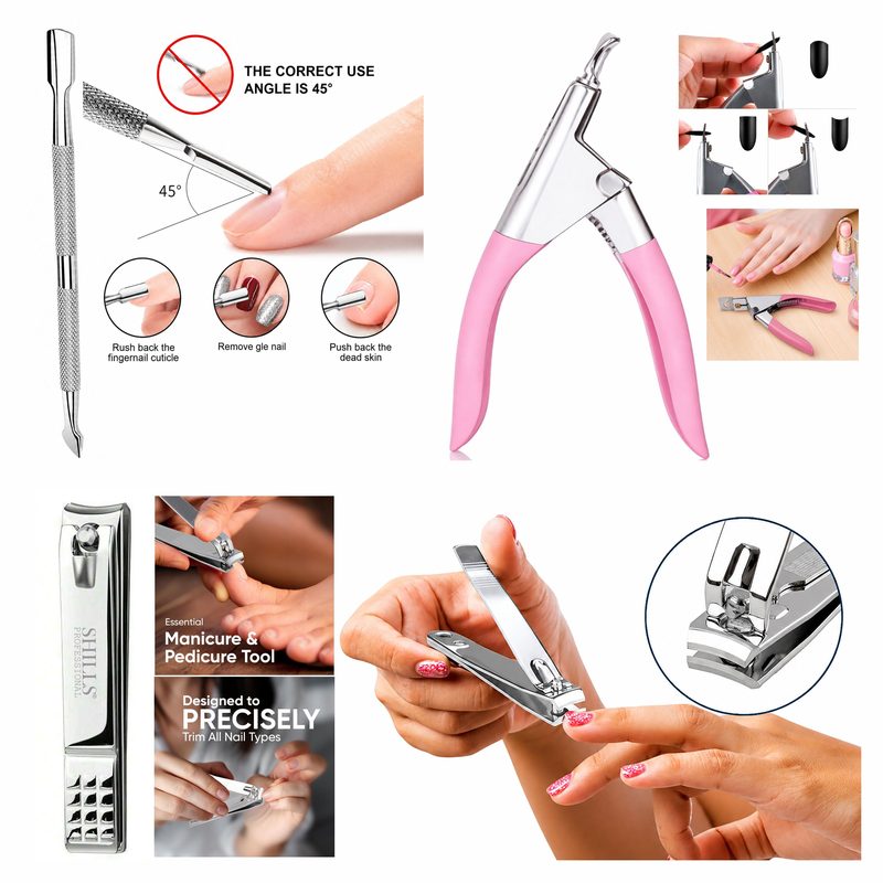 complete nail art tool kit featuring brushes and dotting tools