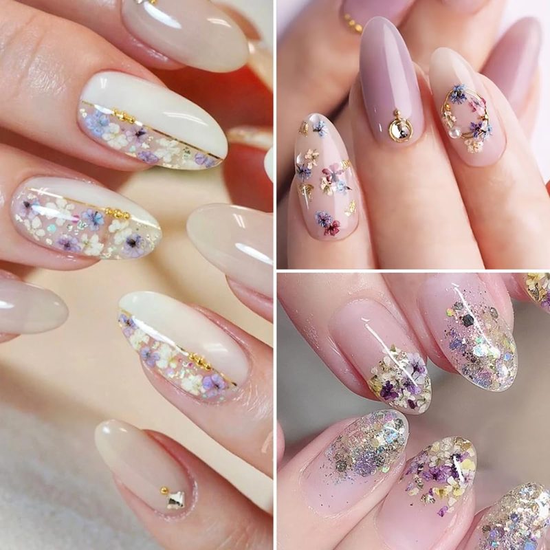 Dried Flowers for Nail Art: Timeless Beauty in Every Design
