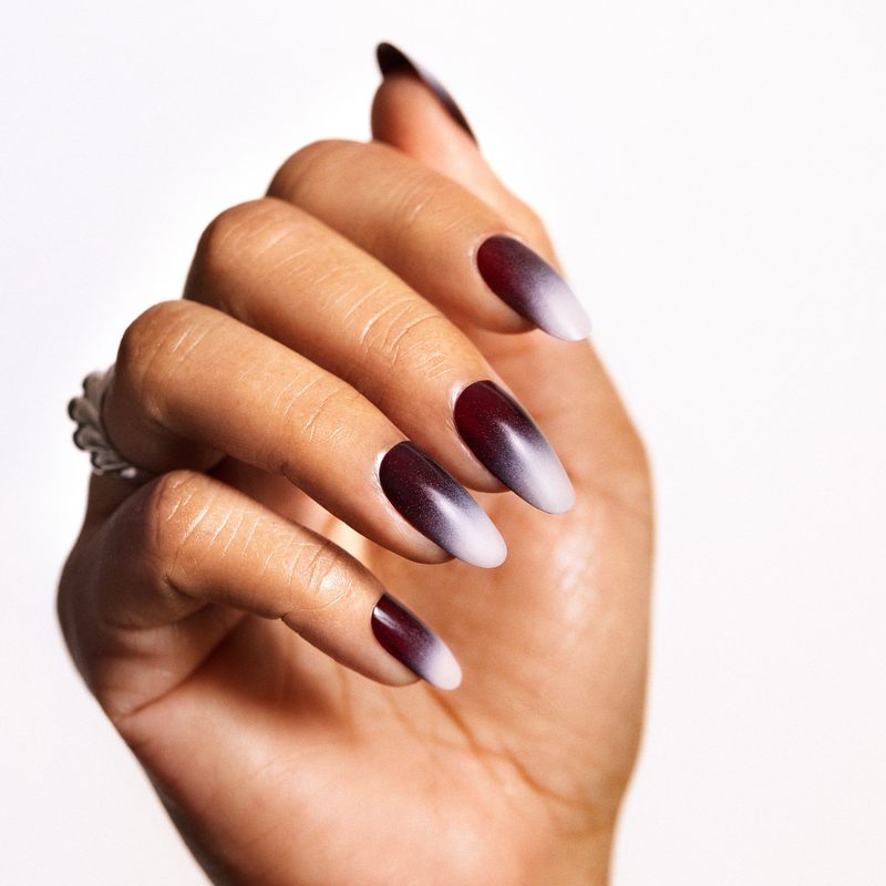 elegant solid color nails with subtle minimalist designs
