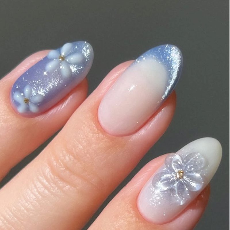 Floral Nail Art Stickers: Effortless Elegant Manicure Ideas