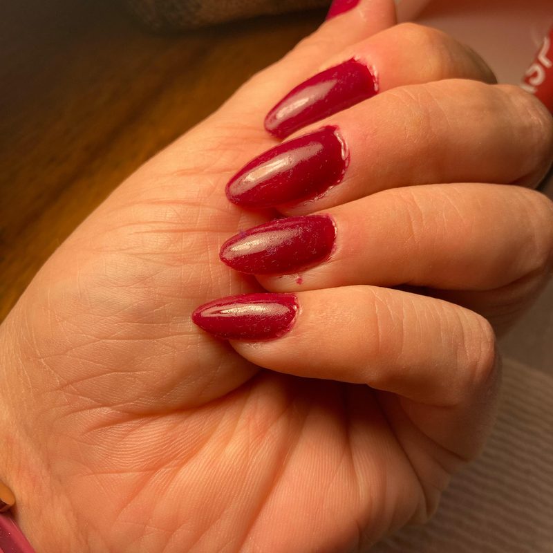 image showing common nail art mistakes with thin brush designs