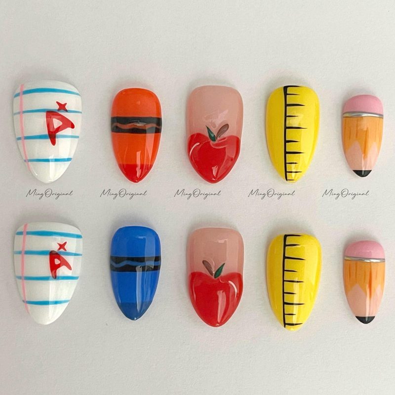 nail art for teachers
