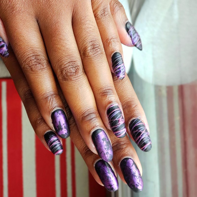 spider gel for nail art