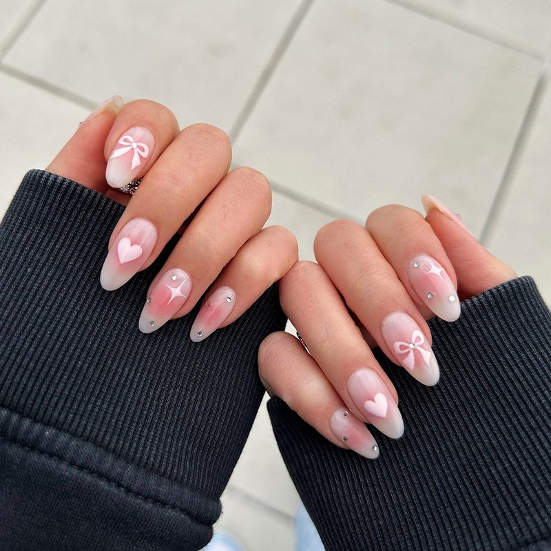 colorful and trendy nail art designs inspired by 2024 fashion trends