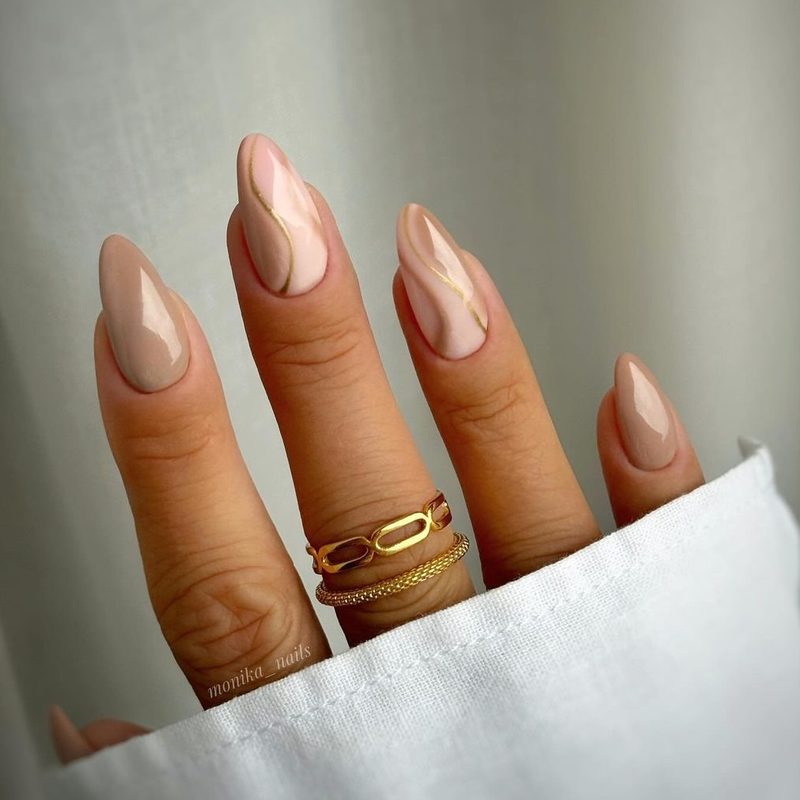modern nail art designs created using current nail art kits for adults