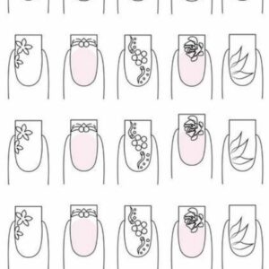 Nail Art Templates Printable for Effortless Manicures