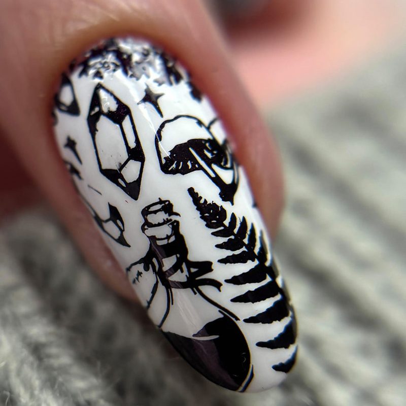 nail polish for stamping nail art